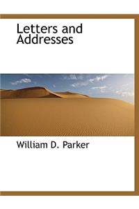 Letters and Addresses