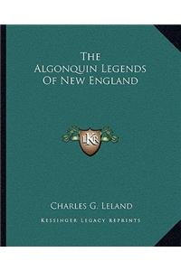 Algonquin Legends Of New England