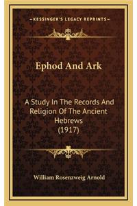 Ephod And Ark