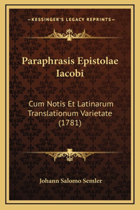 Paraphrasis Epistolae Iacobi