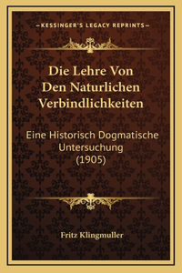 Die Lehre Von Den Naturlichen Verbindlichkeiten