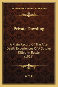 Private Dowding