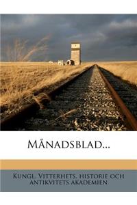 Manadsblad...