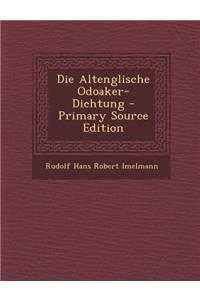 Die Altenglische Odoaker-Dichtung