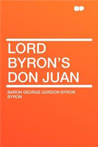 Lord Byron's Don Juan