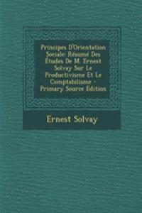 Principes D'Orientation Sociale