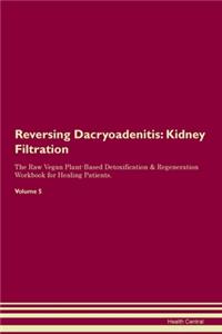 Reversing Dacryoadenitis: Kidney Filtration The Raw Vegan Plant-Based Detoxification & Regeneration Workbook for Healing Patients. Volume 5