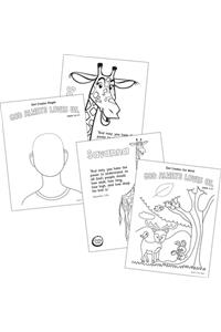 Simply Loved Pre-K & K Coloring Creations