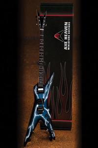 Dimebag Darrell Lightning Bolt Signature Model: Miniature Guitar Replica Collectible