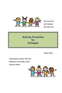 Bullying Prevention for Principals