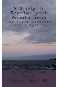 Study in Scarlet With Annotations