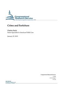 Crime and Forfeiture