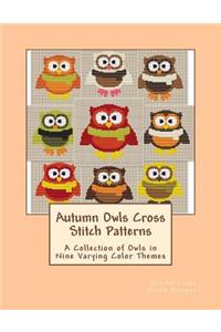 Autumn Owls Cross Stitch Patterns