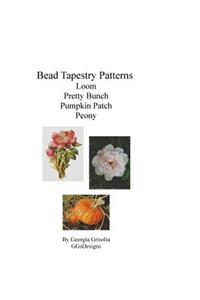 Bead Tapestry Patterns Loom Pretty Bunch Pumpkin Patch Peony
