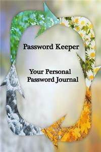Password Keeper Your Personal Password Journal For Web Addresses, Passwords