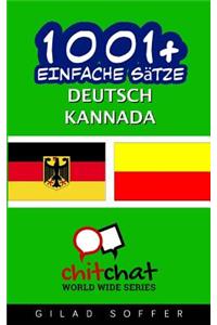 1001+ Einfache Sätze Deutsch - Kannada