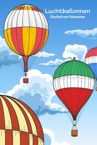 Luchtballonnen Kleurboek voor Volwassenen 1