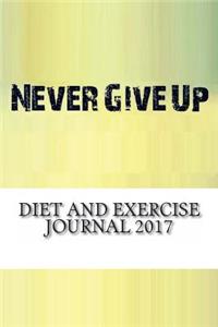 Diet and Exercise Journal 2017