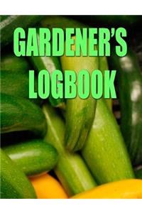 Gardener's Logbook
