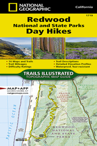Redwood National and State Parks Day Hikes Map