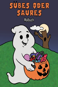 Süßes oder Saures Malbuch