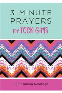 3-Minute Prayers for Teen Girls