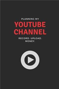 Planning my Youtube Channel - This notebook will help you