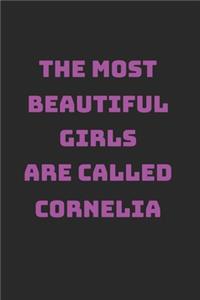 Cornelia Girl Woman Notebook