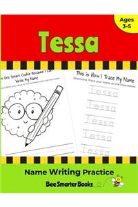 Tessa Name Writing Practice