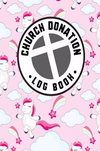 Church Donation Log Book