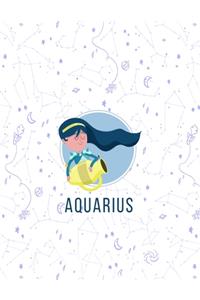 Aquarius journal (Aquarius Zodiac Gifts)