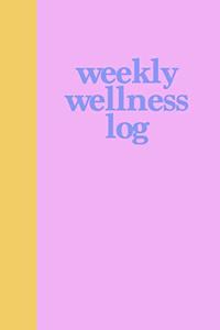 Weekly Wellness Log