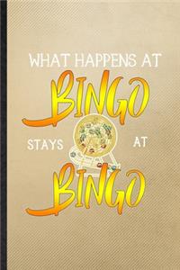 What Happens at Bingo Stays at Bingo