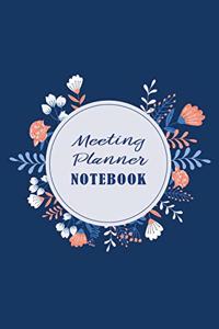 Meeting Planner Notebook