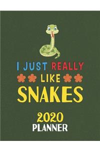I Just Really Like Snakes 2020 Planner