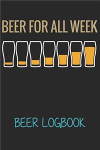 Beer for all week (Beer Logbook)
