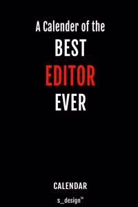 Calendar for Editors / Editor