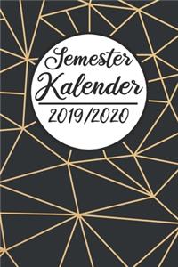 Semester Kalender 2019 / 2020