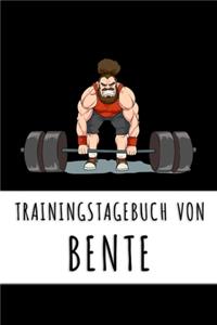 Trainingstagebuch von Bente
