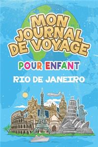 Mon Journal de Voyage Rio de Janeiro Pour Enfants