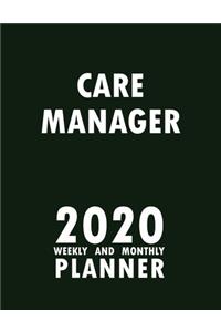 Care Manager 2020 Weekly and Monthly Planner