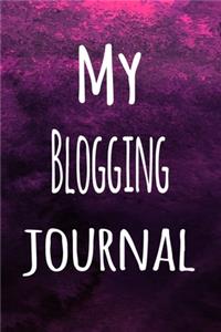 My Blogging Journal
