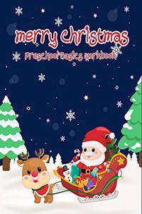 Merry Christmas Preschool Basics Workbook