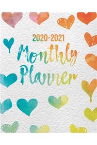 Monthly Planner 2020-2021