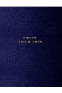 Home Pool Cleaning Logbook