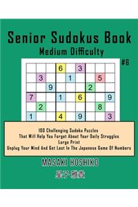 Senior Sudokus Book Medium Difficulty #6