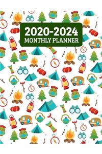 2020-2024 Monthly Planner
