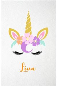 Lina A5 Lined Notebook 110 Pages