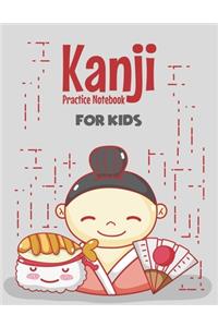 Kanji Practice Notebook For Kids