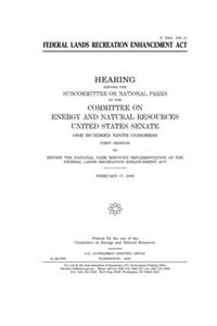 Federal Lands Recreation Enhancement Act